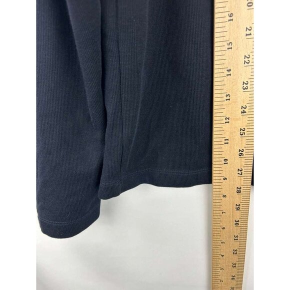 Boss Hugo Boss Men's Size XL 1/4 Zip Navy Blue Pullover Sweater Regular Fit - Picture 4 of 16